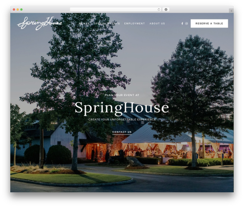 Theme WordPress Caverta - springhouseatcrossroads.com