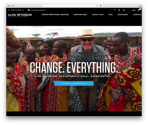 Thim framework WordPress plugin - joydrivenlife.com