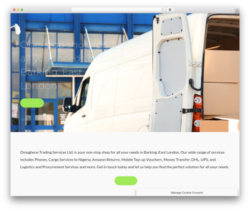 Constructor WordPress shop theme - omoghenetrading.com