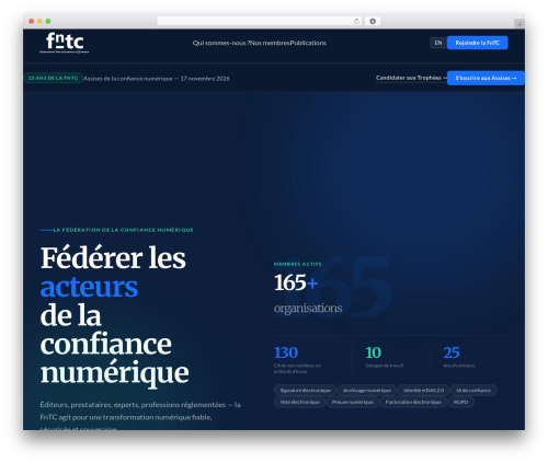 fntc WordPress theme - fntc-numerique.com