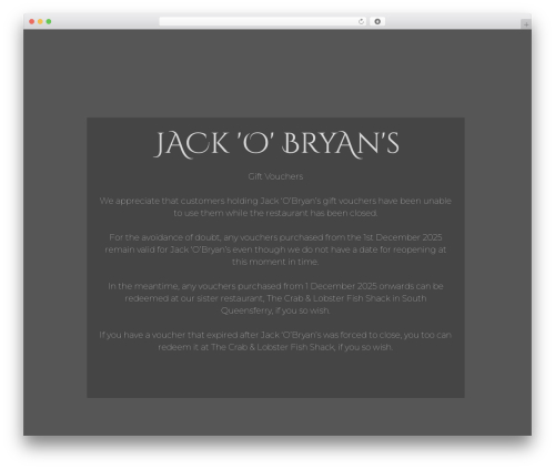 Hello Elementor theme WordPress - jackobryans.com
