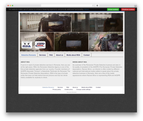 cookieBAR (cookiebar) free WordPress plugin - detectiveromania.com cookieBAR (cookiebar) free WordPress plugin - detectiveromania.com
