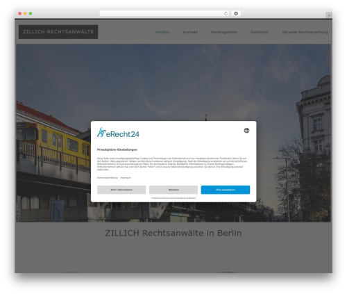 Juno WordPress theme - anwalt-kreuzberg.de
