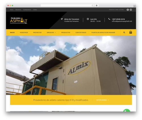 Gdlr project WordPress plugin - panamaasphalt.com