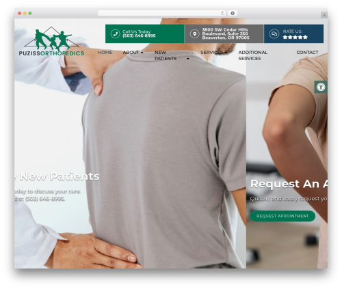 Parent Theme WordPress theme - puziss.com