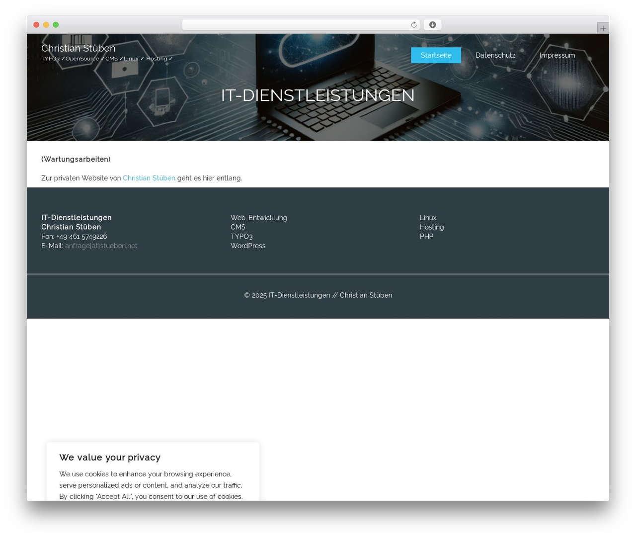 Web Development WordPress theme - stueben.net Web Development WordPress theme - stueben.net