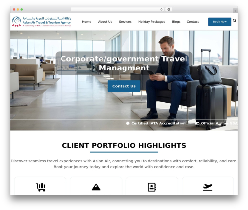 Tenweb builder WordPress plugin - asiantraveltours.com