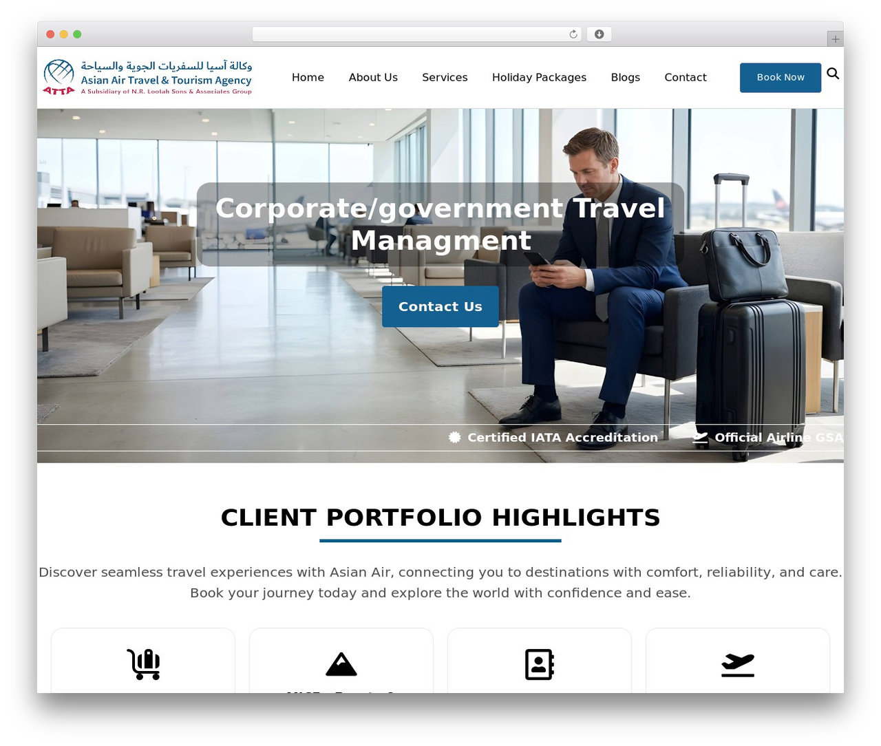 WordPress theme Builder Theme - asiantraveltours.com