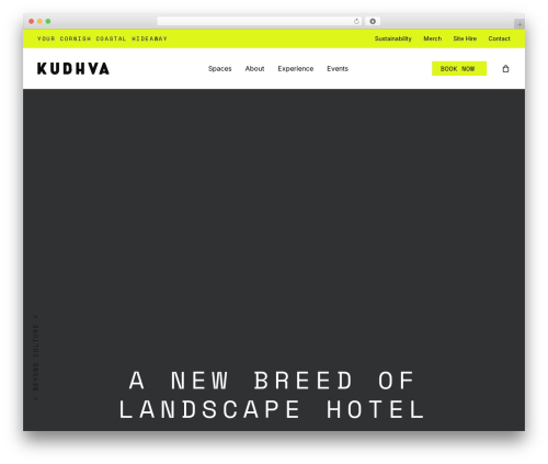 WordPress theme Uncode - kudhva.com