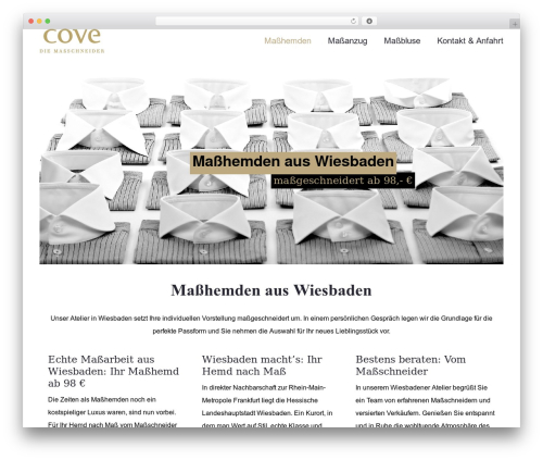 WordPress theme Interior Design - masshemden-wiesbaden.com