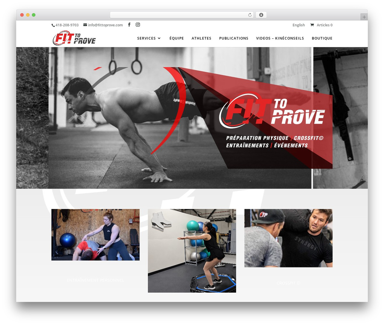 Divi theme WordPress - fittoprove.com