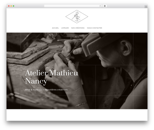 Divi WordPress theme - ateliermathieunancy.com