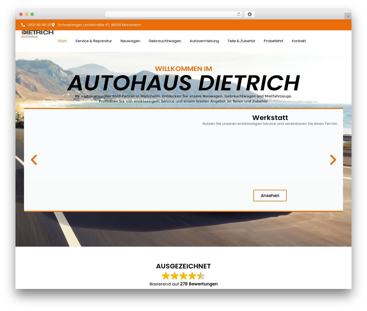 Hello Elementor WordPress theme - autohaus-dietrich.de