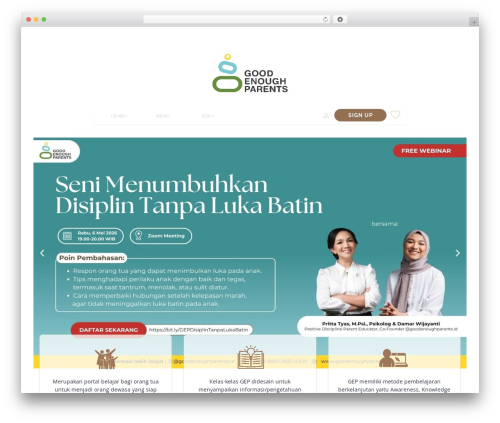 Stm post type WordPress plugin - goodenoughparents.id