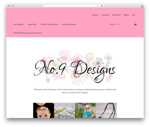 Storefront woocommerce customiser WordPress plugin - no9designs.com