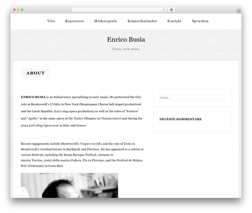 The Thinker Lite WordPress theme - enricobusia.com The Thinker Lite WordPress theme - enricobusia.com