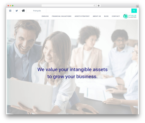 Theme base Querylab company WordPress theme - finantisvalue.com