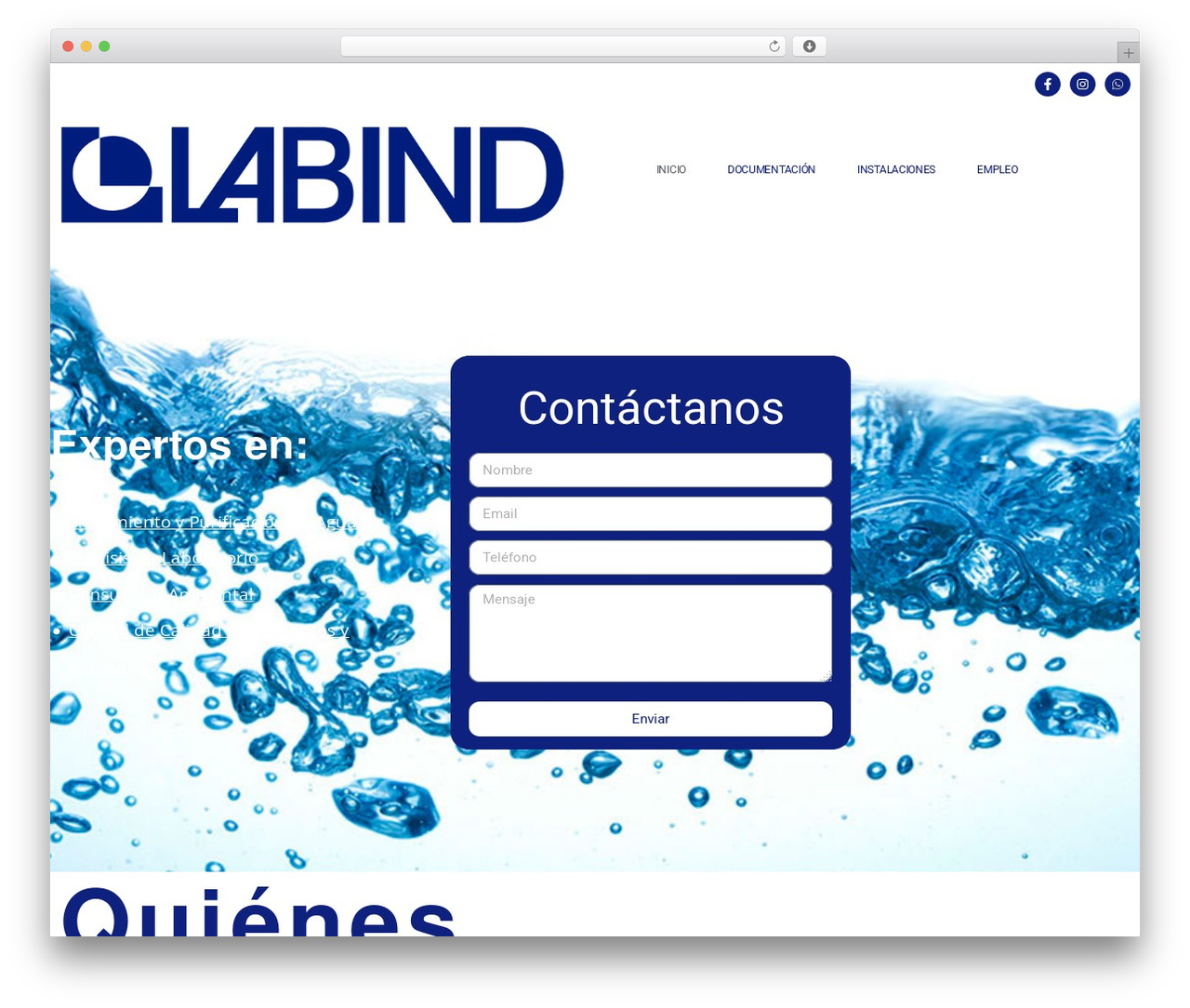 Woostify WordPress theme - labind.com