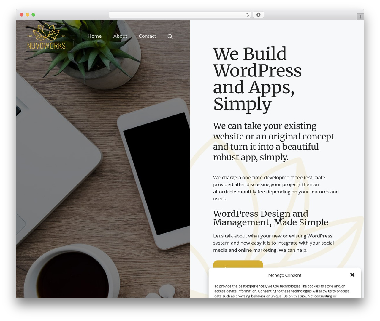 WordPress theme GeneratePress - nuvoworks.com