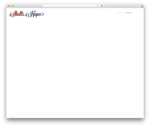 WordPress theme Lorem - shellsofhope.com