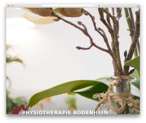 WordPress theme Physio - physiotherapie-bodenheim.de