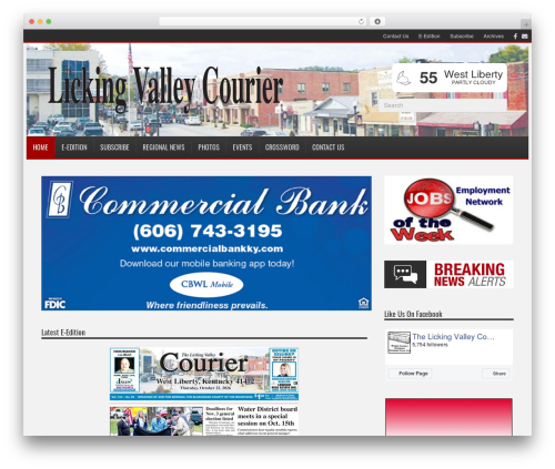 Webads event calendar wd WordPress plugin - thelickingvalleycourier.com