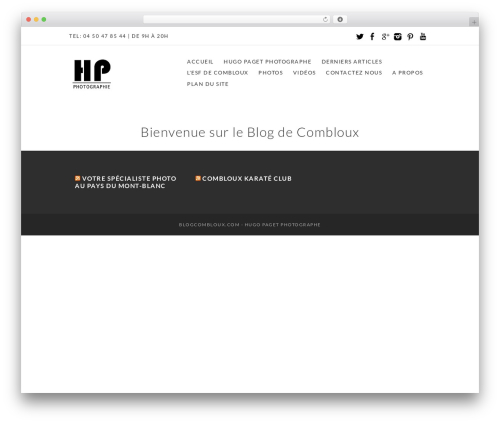 Creator Responsive WordPress Theme WordPress gallery theme - blogcombloux.com