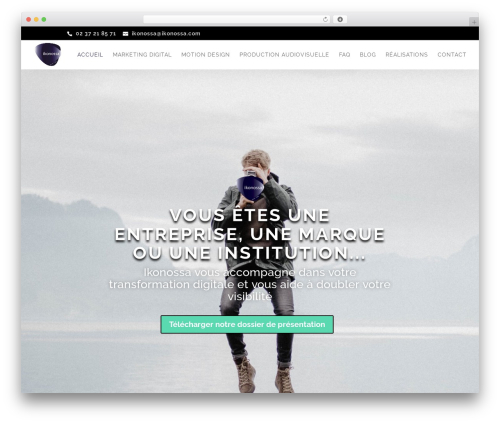 Divi WordPress theme - ikonossa.com