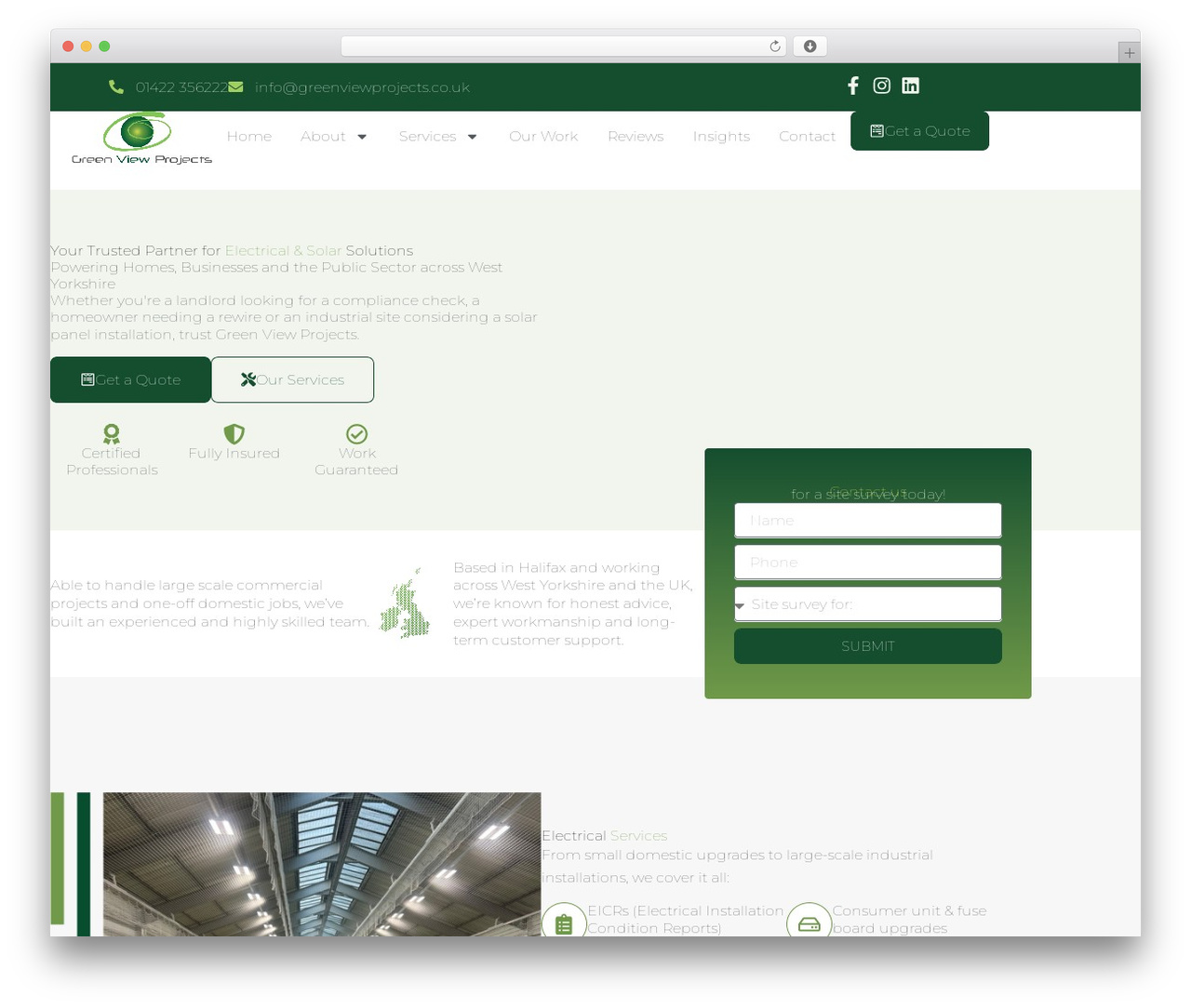 Hello Elementor WordPress theme - www.greenviewprojects.co.uk