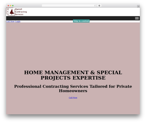 LeadGenera WP theme - harrellcontractingservices.com