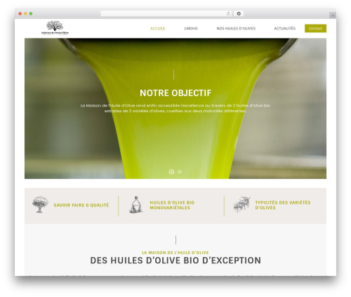 LMDHO WordPress theme - lamaisondelhuiledolive.com