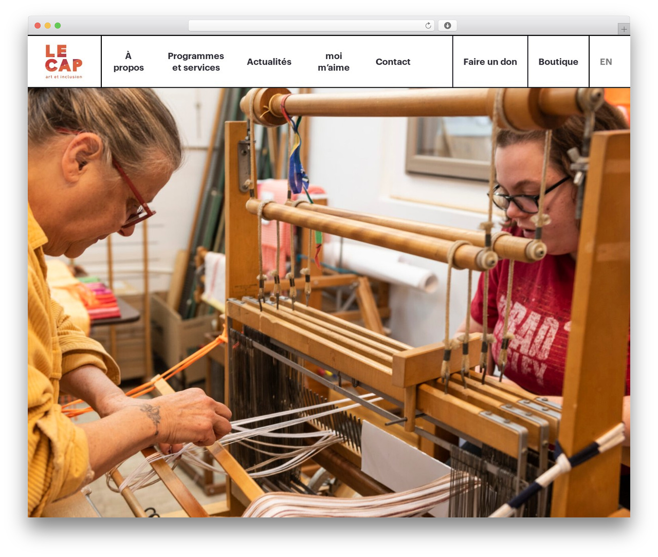 UnderStrap WordPress theme - ateliersducap.org