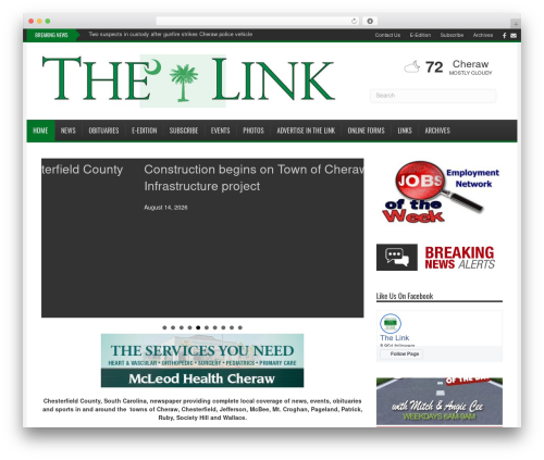 Webads admin WordPress plugin - thelinkpaper.com