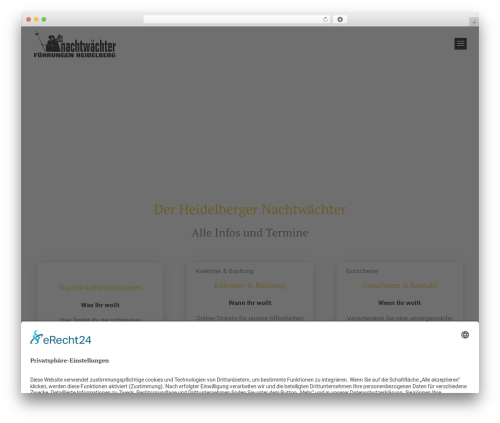 Divi WordPress theme - heidelberger-nachtwaechter.de