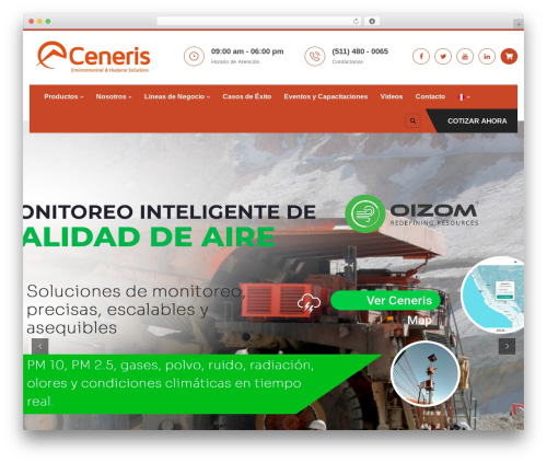 Emarat WordPress theme - ceneris.com