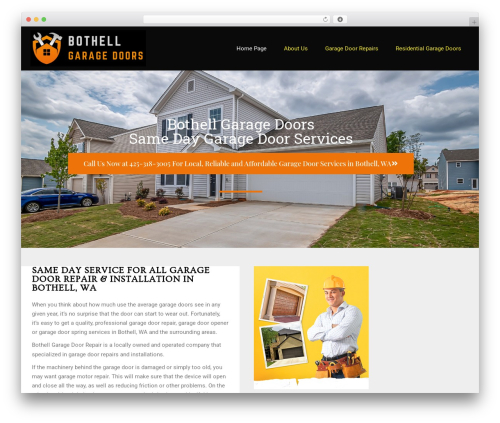 Everest WordPress theme - bothell-garage-door-repair.com