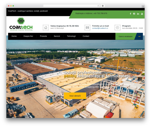 Konstructo WordPress theme - coattech.ro