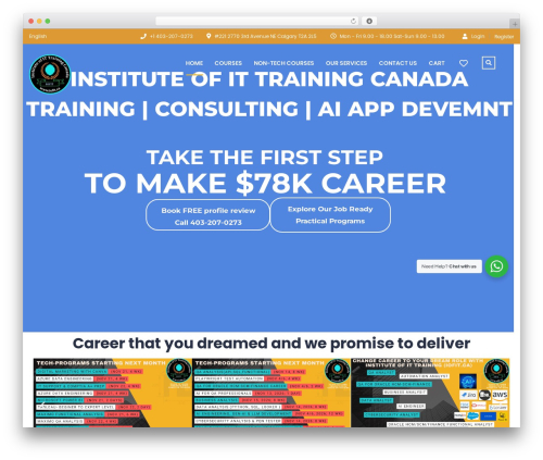 Masterstudy elementor widgets WordPress plugin - iofit.ca