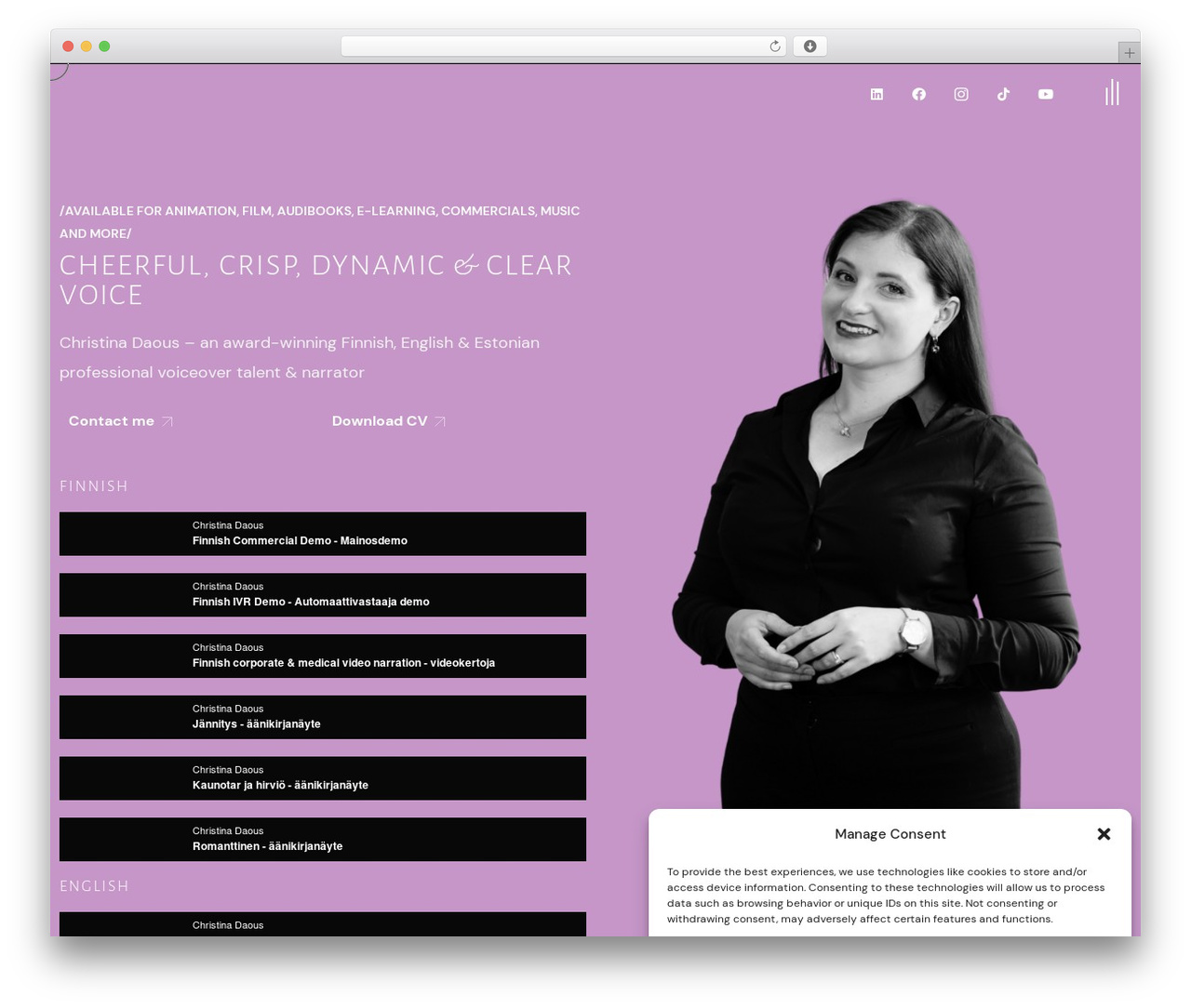 Theme WordPress Spectacle - christinadaous.com Theme WordPress Spectacle - christinadaous.com