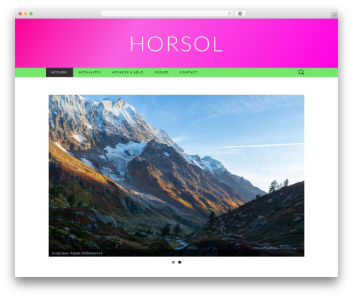 Theme WordPress Suits - horsol.ch