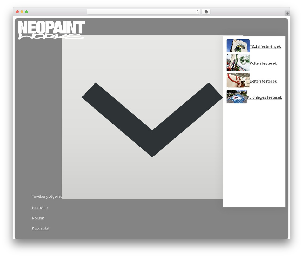 WordPress theme Bricks - neopaint.hu