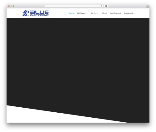 WordPress theme Indaweb - blueelectronic.it