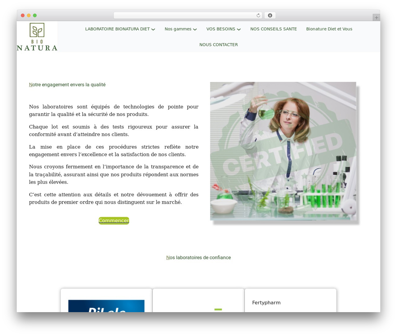 WordPress website theme Assembler - natura-diet.com WordPress website theme Assembler - natura-diet.com