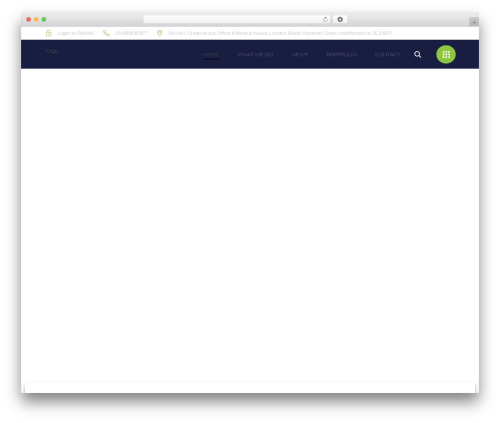 Aoki WordPress theme - re-view.design