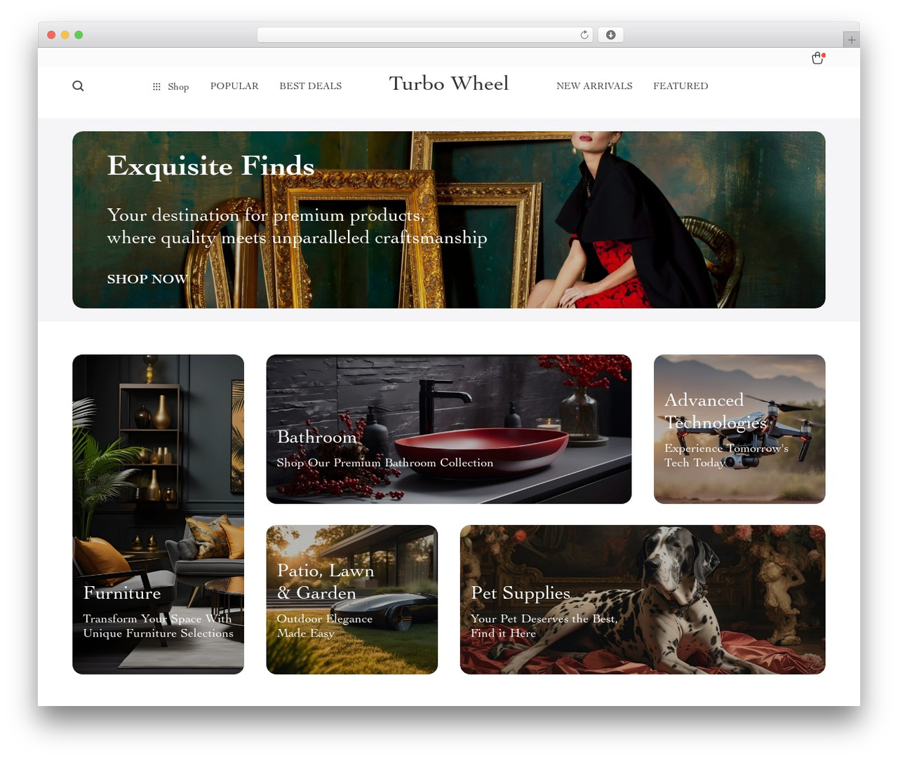Best WordPress theme Rockwell - turbowheel.store