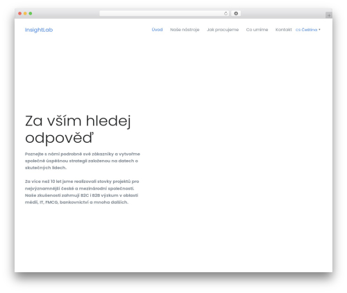 Front gutenberg blocks WordPress plugin - insightlab.cz