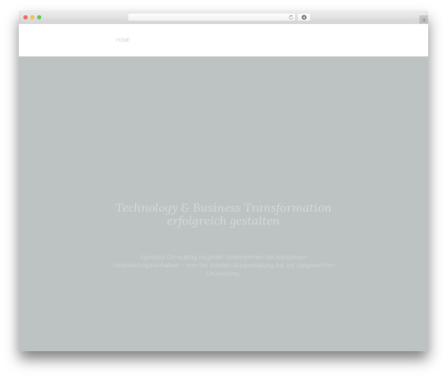 Lambda WordPress theme - agiondis.com