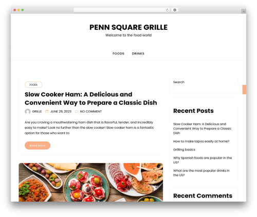 minimalblog WordPress theme free download - pennsquaregrille.com