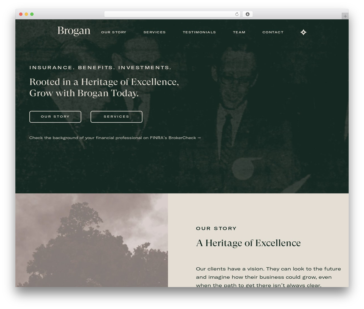 Theme WordPress Brogan - growwithbrogan.com