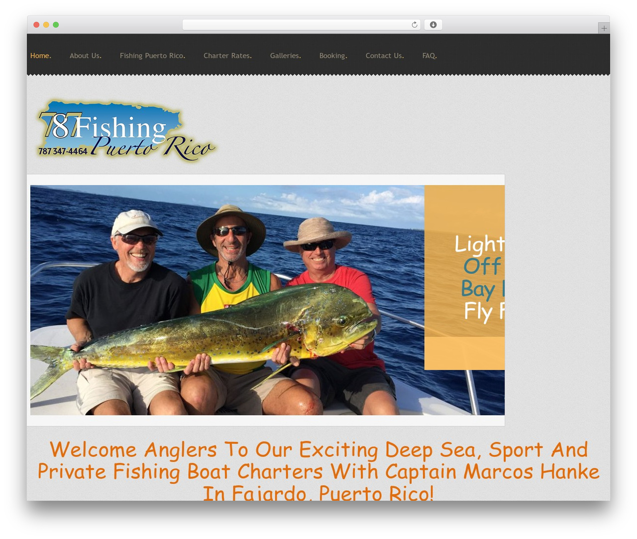 Theme WordPress cherry - 787fishing.com